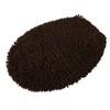 MAYSHINE Plush Shaggy Standard Toilet Seat Lid Cover (Brown) |