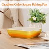 NUTRIUPS 8x8 inch Square Baking Dish, 50 Oz Ceramic Baking