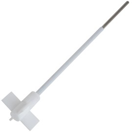 ONiLAB ONiLAB 18900075 PTFE Coated Propeller Stirrer65mm Stirrer Diameter, 8 mm Shaft Diameter, 350 mm Shaft Length