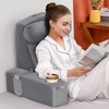 MOON PINE Reading Pillow for Adults, Memory Foam Backrest with
