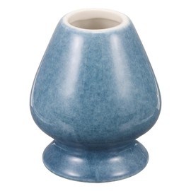 sourcing map Ceramic Chasen Stand 70mm Matcha Whisk Holder Teas Set Whisks Stand Traditional Matcha Tea Chasen Holder Tea Set Accessories for Tea Tasting, Blue