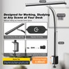 Airlonv LED Desk Lamp for Office Home, Eye-Caring Desk Light