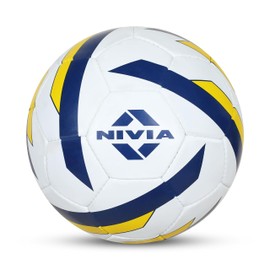 Nivia Vega Football (Multicolour, Size 5) | Rubber | 32 Panel | Training | Match| Soccer Ball