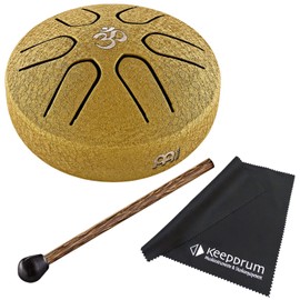 Meinl Sonic Energy PSTD3GOM Pocket Steel Tongue Drum A Major OM + Keepdrum Cloth