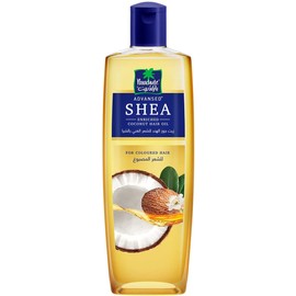 Parachute Advansed Moisturising Shea Hair Oil With Coconut, Deeply Nourishes Hair, Strengthens And Adds Shine, 300 Ml, Golden