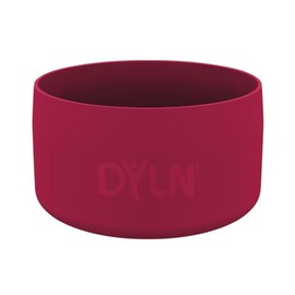DYLN Water Silicone Large Bottom Guard for 40 oz DYLN Alkaline Water Bottles, Doubles as Dog Bowl, Flexible Silicone Water Bottle Boot, Versatile Water Bottle Bottom Protector, Crimson Red