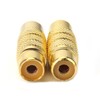 RCA Coupler, Devinal RCA Female to RCA Female Adapter Gold