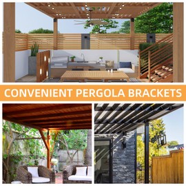 Rasugarlary 4 PCS Joist Anchor Connector Fit for 4x4 4×6 Wood Posts, Heavy Duty Joist Hangers Carbon Steel Mounting Brackets Support Bracket for Roofing Trusses to Beam Connector