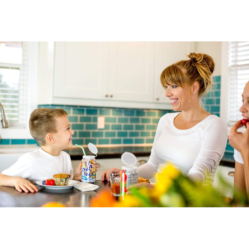 24-Pack, Clear Color, Soda or Beverage Can Lid, Cover or