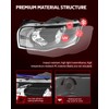 Torchbeam Headlights Assembly Compatible with 2002 2003 2004 2005 Ram1500