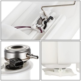 Auto Dynasty [26 Gallon Tank] E7159M Electric Fuel Pump Assembly Module Compatible with Dodge Ram 1500 5.7L Crew/Standard Cab Pickup 2003, 12V, White