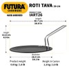 FUTURA Hawkins Concave tava, 10.25", Grey