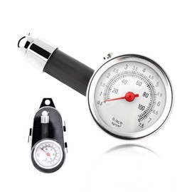 Sylvil Tire Pressure Gauge for Cars, 10-100 PSI Mechanical Tire Air Pressure Tester, Accurate Digital Easy Read Tire Pressure Meter Tool, Universal Car Accessories for Motorcycle Truck