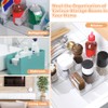 NAROSEBE Fridge Organiser 16 Pieces Fridge Divider Side Door Storage