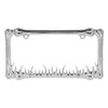 GG Grand General 60467 Chrome Flame Style License Plate Frame