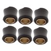 Homyl 6pcs Rear Shock Absorber Rear Bushing Universal Motorcycle Replacement