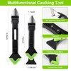 Caulking Tool 3 in 1 Caulking Grout Removal Sealant Finishing