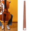 4/4 Cello Fingerboard Redwood Cello Fingerboard Musical Instrument Accessory for