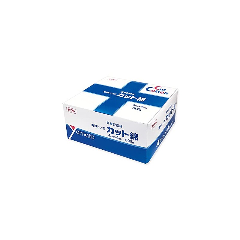 Medical Cut Cotton, 1.6 x 1.6 inches (4 x 4
