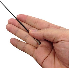 Gyps's Rolling Rod, Approx. 11.4 inches (29 cm), Stainless Steel