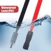 Riisoyu Pack of 2 Solar Cable Window Feed-Through MC4 Compatible
