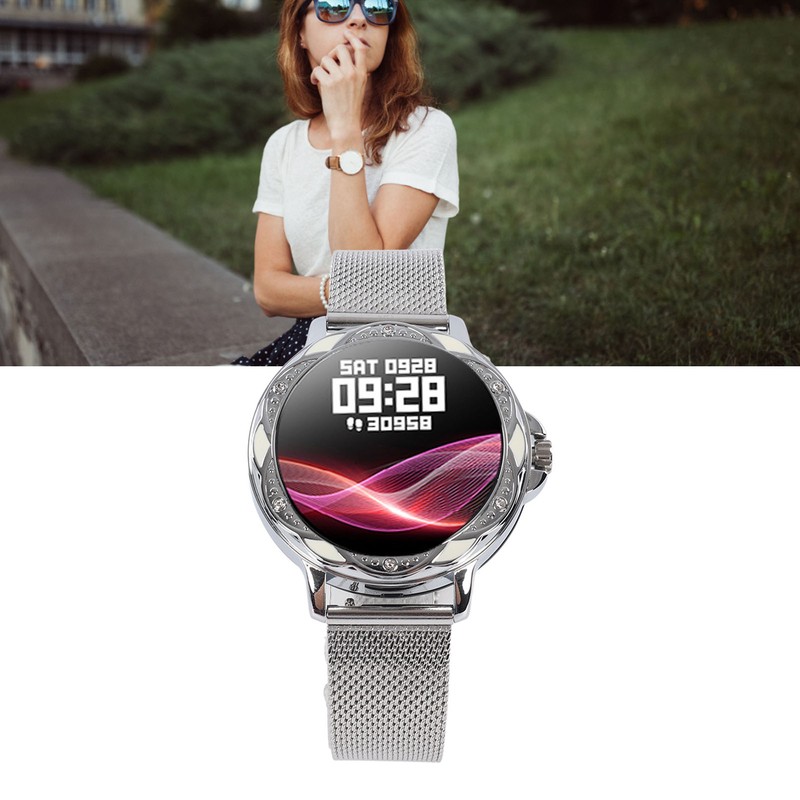 Fitness Tracker Watch for Women 1.2inch Touch Screen Sleep Monitoring