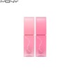 MQNY Dewy Water Glow Lip Tint 3.5g*2ea, Color 1#$%Color 2:05 Icy Cherry-03 Peach Dew