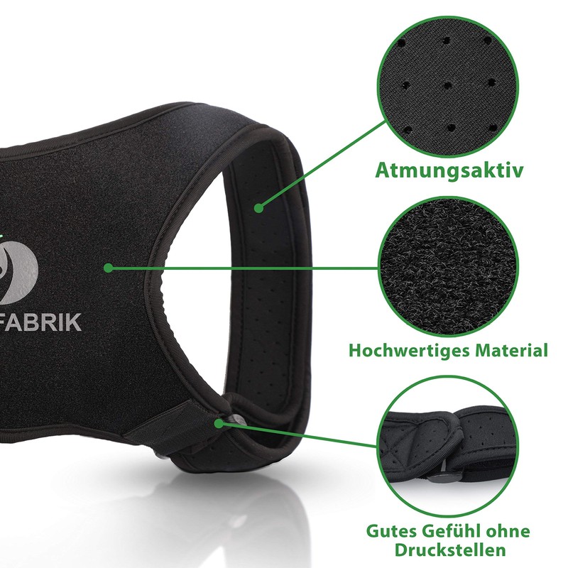 Sieger 2020 Vitalfabrik Back Support Straight Holder for Posture Correction,