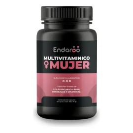 Multivitamínico Para Mujer |biotina, Ácido Fólico ,vitaminas 60 Cápsulas