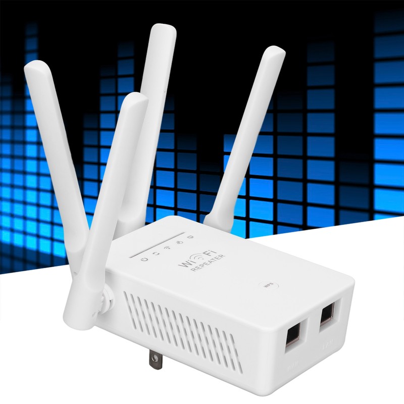 WiFi Extender 1200Mbps 5000sq.ft 2.4G 5GHz Dual Band AC 5