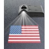 Evotech 2 Pcs American Flag Wireless LED Car Door Projection