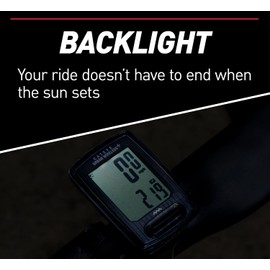 CATEYE Urban Wireless+ Bike Computer – Wireless Speedometer with Backlight, Calorie Tracking, FlexTight™ Mount, Auto Start/Stop, 1 Year Battery Life, for Road, MTB, Gravel Cycling