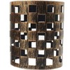 Retro Open Style Easy Fit Pendant Shade Metal Cage Drum