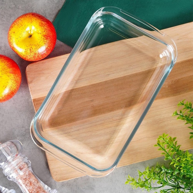 Casserole Dish Baking Dish Glass Roasting Dish Fireproof Heat Resistant