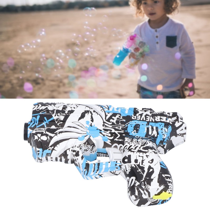 Children Summer Light Music Bubble Machine Electric Bubble Blower Party