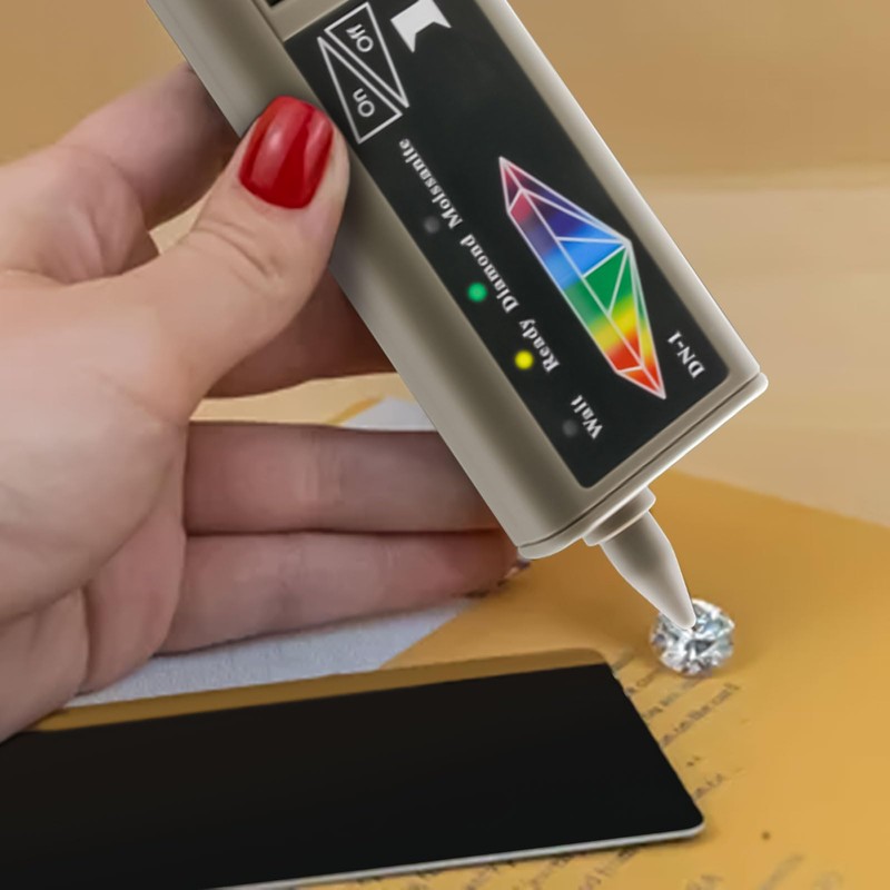 Moissanite Diamond Tester Pen, 2 in 1 Diamond & Moissanite