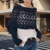 Multifunctional Scarf Sweater Wrap With Sleeves for Women (Khaki)