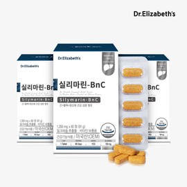 Dr. Elizabeth 닥터엘리자베스 실리마린 BnC 60정 3박스 6개월분 Dr. Elizabeth Silymarin BnC 60 Tablets 3 Boxes 6-Month Supply