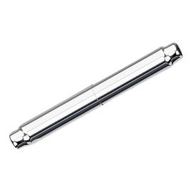 Soporte de papel higiénico con resorte de rodillo, palanca de repuesto de acero inoxidable, telescópica, caja de rodillo, accesorios de 11 a 6.3 in, rango ajustable