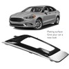 Front Fog Light Grille Cover Scratch Resistant Chrome Fog Lamp