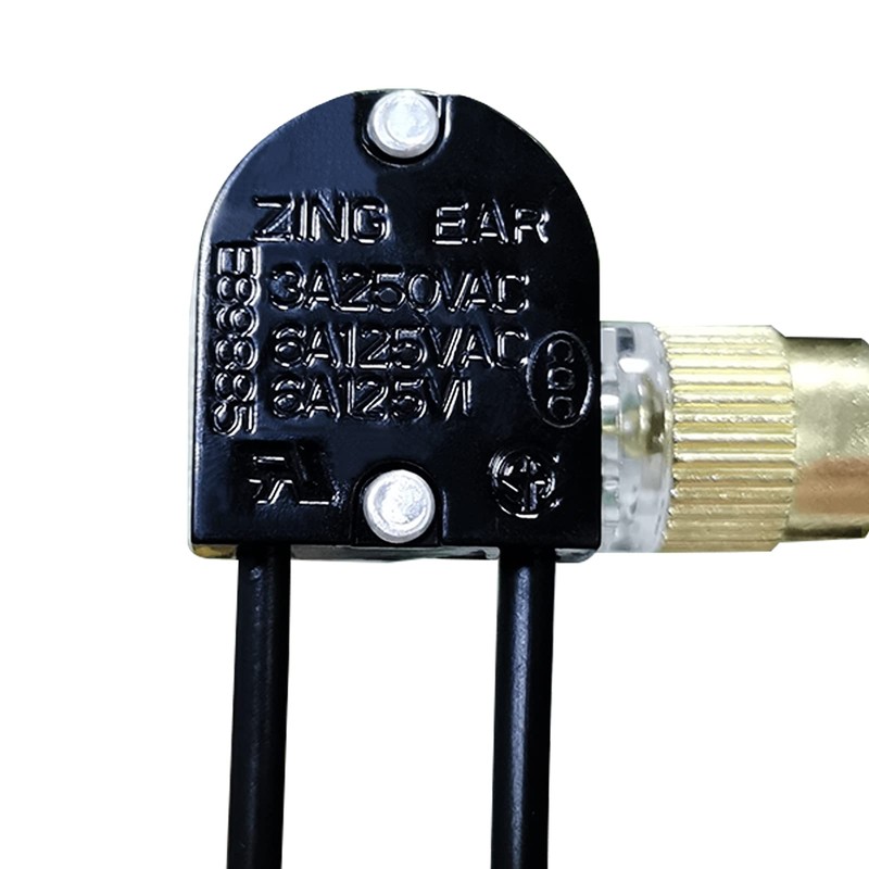 Aginkgo Ceiling Fan Pull Chain Switch Zing Ear ZE-109 3A/250VAC