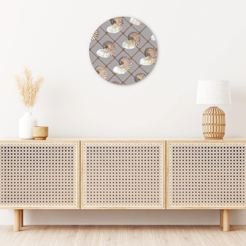 Nautilus Net, Joyride Home Decor, JoyRide Home Décor Wood Plaque,