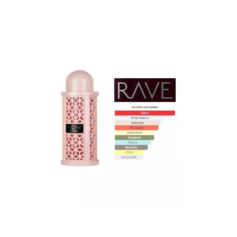 Lattafa Rave Now Eau de Parfum Spray for Women, 3.4