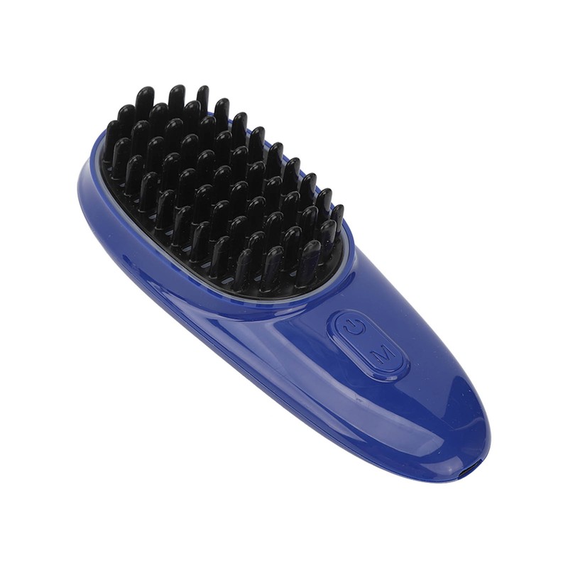 Electric Scalp Massager Brush Vibration Red Blue LED Fatigue Relief