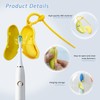 YQSLBULKY Banana Tooth Brush Cover with Toothpaste Dispenser, Portable Toothbrush