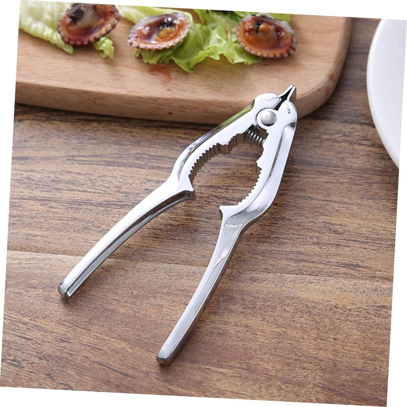 Alipis Sturdy Clam Opener Seafood Device Oyster Sucker Zinc Alloy