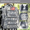 gulimirror Camo Backpack 40L Military Elementary Middle School Boys Backpack