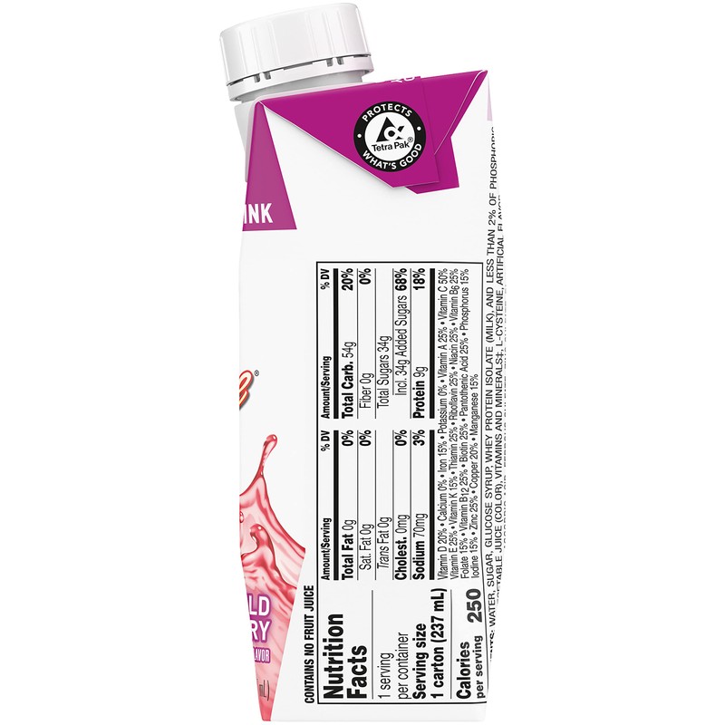 Boost Breeze Nutritional Drink Wildberry, 8 Fl Oz (Pack of