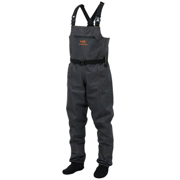 BASSDASH Men’s Denim Breathable Chest Waders Waterproof Durable Lightweight Stocking