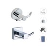 tooloflife Wall Mounted Towel Hooks Stainless Steel Double Hooks for